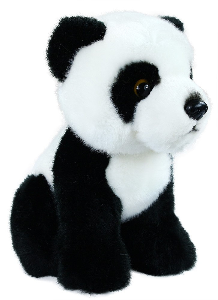 Plyšová sedící Panda 20 cm