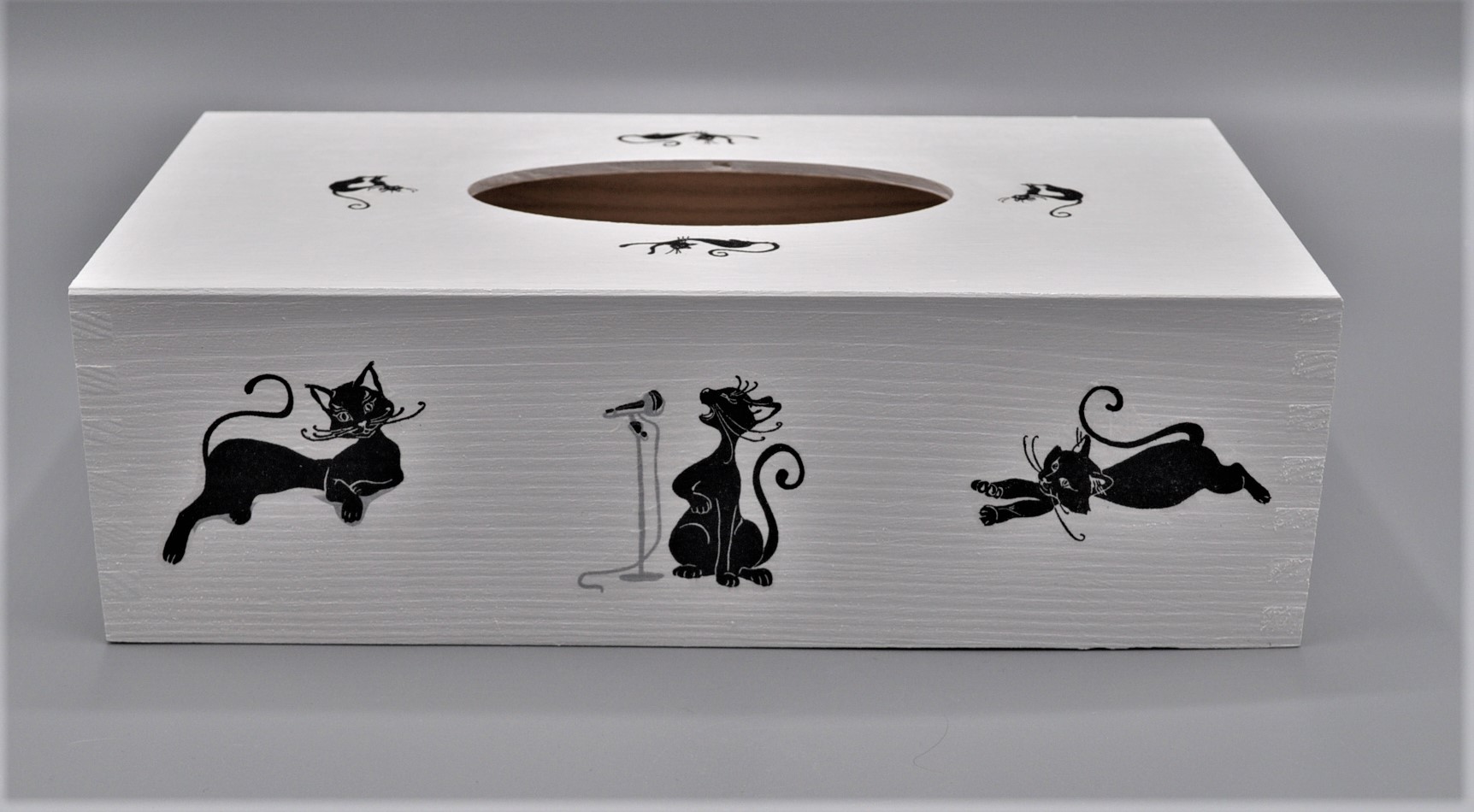 Krabička na kapesníky Kočičí svět