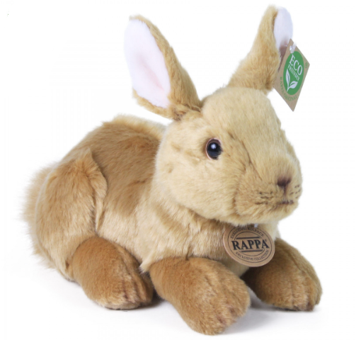Plyšový králík hnědý 24 cm