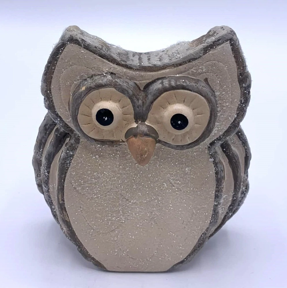 Dekorace Sova 13,5 cm