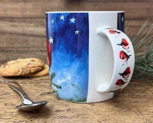 Porcelánový hrnek Robin and Star, Alex Clark 400ml