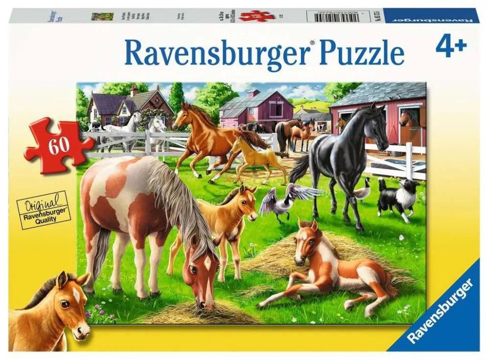 Puzzle RAVENSBURGER Svět koní 60 dílků