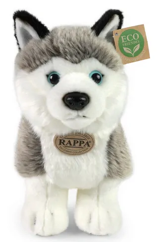 Plyšový pejsek Husky stojící 23 cm