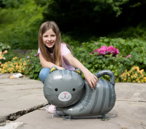 Fóliový balón Mourovatá Kočka 75x52 cm