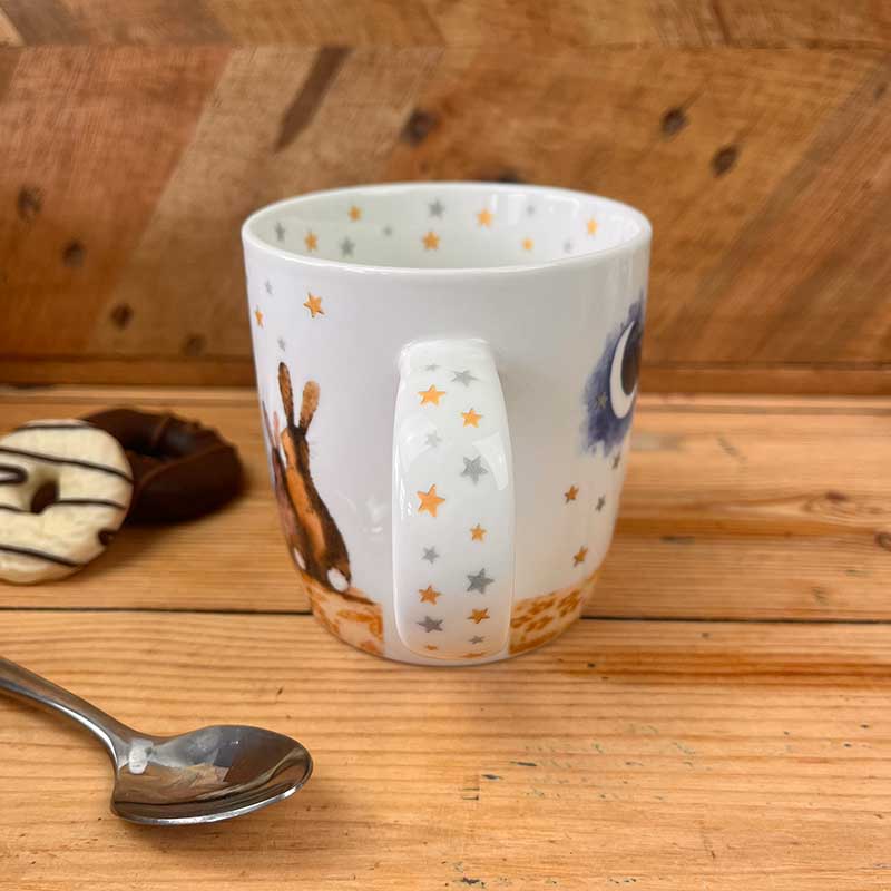 Porcelánový hrnek Moon & Back Rabbits, Alex Clark 400ml