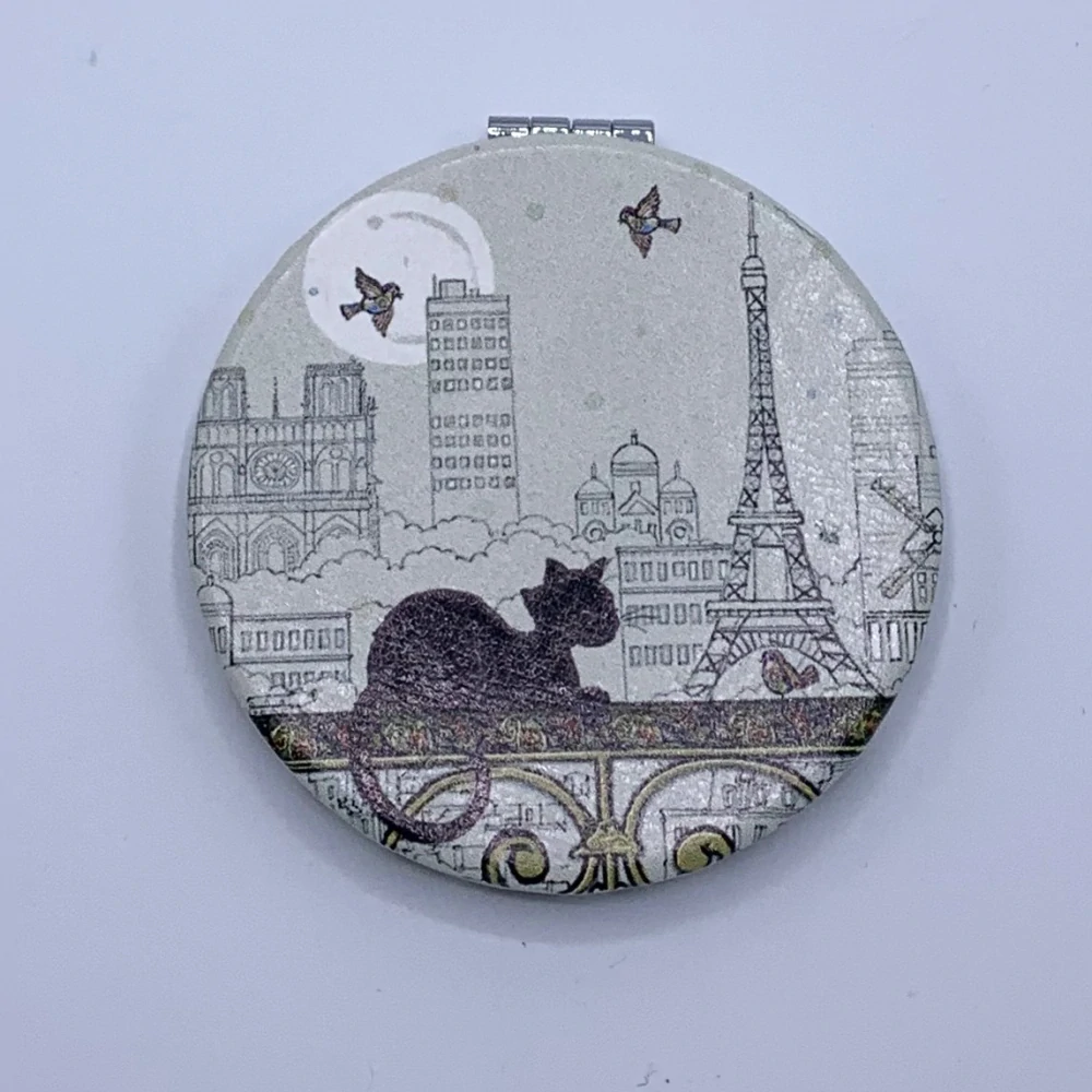 Kompaktní zrcátko Kočka na zábradlí, BUG ART