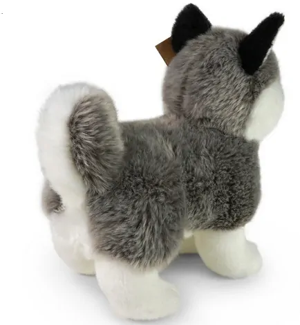 Plyšový pejsek Husky stojící 23 cm