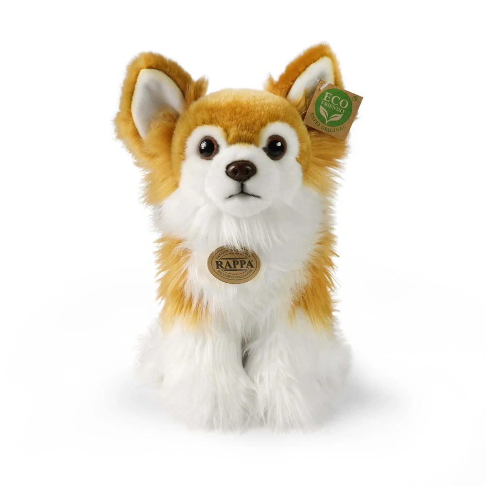 Plyšový pejsek Čivava sedící 28 cm