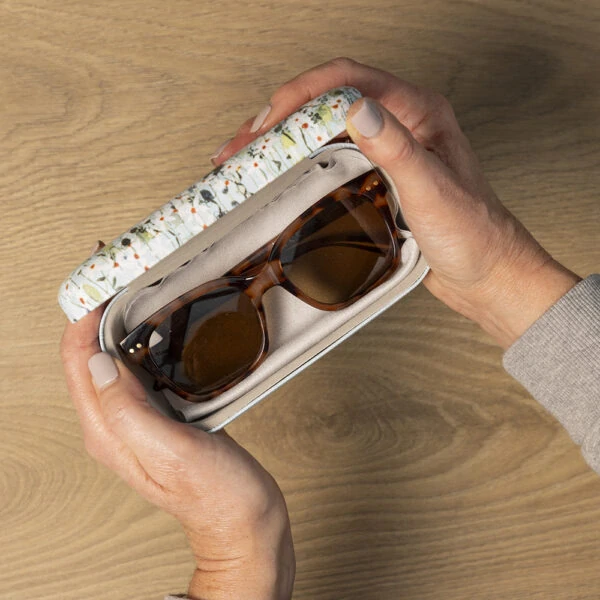 Pouzdro na brýle s utěrkou Liška