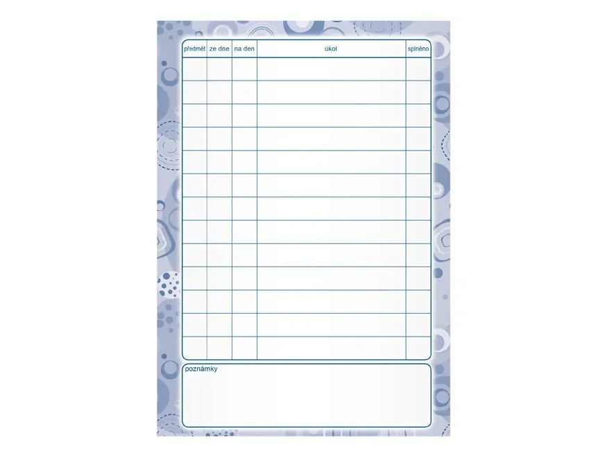Sešit, úkolníček Štěňátko A6