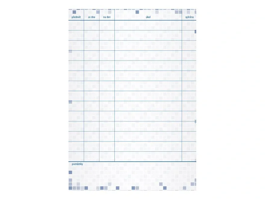 Sešit, úkolníček Mourovaté kotě A5