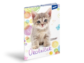 Sešit, úkolníček Kotě A6
