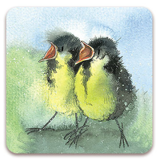 Podložka, podtácek ptáčci, Juveniles Bird, Alex Clark