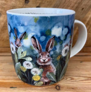 Porcelánový hrnek Little Rabbits, Alex Clark 400ml