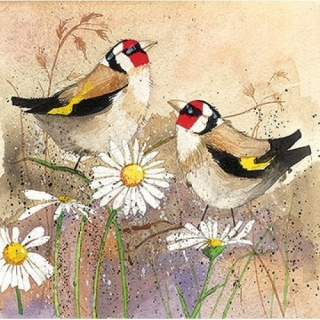 Obrázek na stěnu Fields of gold, 30*30 cm, Alex Clark