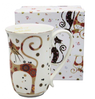 Porcelánový hrnek Královské kočky II  380 ml
