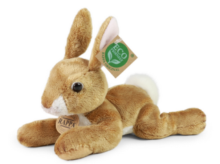 Plyšový králík hnědý 22 cm