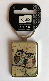 Klíčenka BUG ART, Sovy na větvi