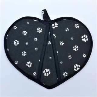 Kuchyňská chňapka srdíčko Tlapky