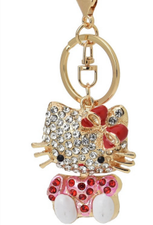 Přívěsek na kabelku, klíče Hello kitty