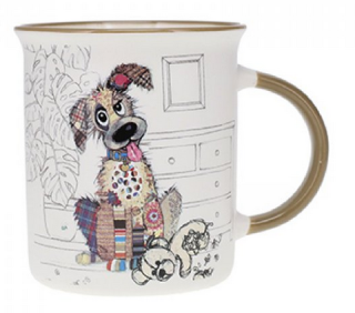 Porcelánový hrnek BUG ART, Pejsek 320 ml 
