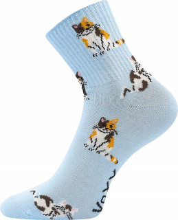 Ponožky Agapi, Tříbarevné kočky