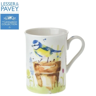 Porcelánový hrnek - Naši ptáčci Sýkorka, The Leonardo Collection, 250 ml