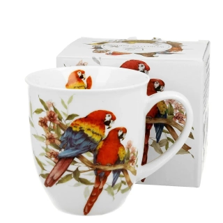 Porcelánový hrnek Ara šarlatový 400 ml