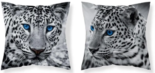 Povlak na polštář 3D Jaguár, 40x40 cm