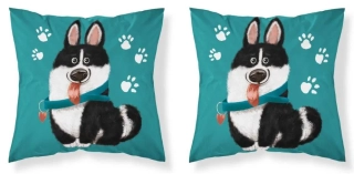 Povlak Pejsek a tlapky, 40x40 cm