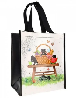 Taška BUG ART Koťata na pikniku, 26 x 29,5 cm