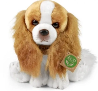 Plyšový pejsek Kavalír King Charles španěl 28 cm