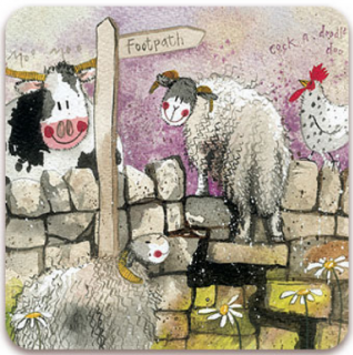 Podložka, podtácek Stone Wall, Alex Clark