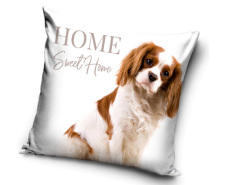 Povlak na polštář Cavalier King Charles Spaniel, 40x40 cm