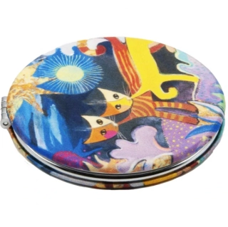 Luxusní zrcátko duo Rosina Wachtmeister - Říše divů kočky