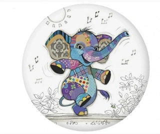 Magnetka BUG ART Tančící Slon