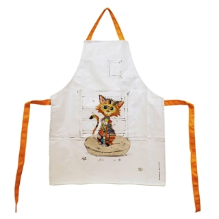 Dětská zástěra BUG ART Kocour v pelíšku