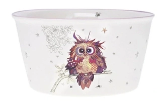 Porcelánová miska BUG ART, Sovík 12,5 cm