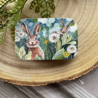 Dózička Little Rabbits 6*4*1,5 cm, Alex Clark