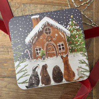 Dózička Gingerbread House 14*14 cm, Alex Clark