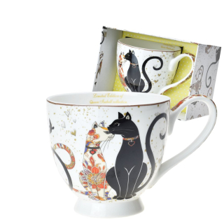 Porcelánový hrnek  Královské Kočky I,  500 ml