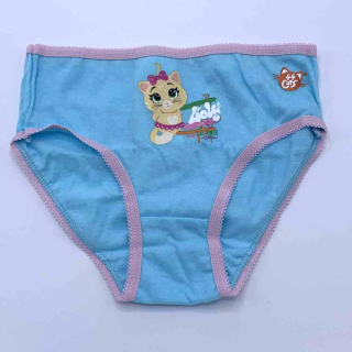 Dívčí kalhotky tyrkysové, Kočička 98/104