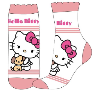 Ponožky dívčí Hello Kitty s pejskem