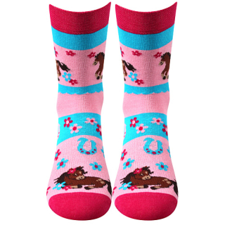 Ponožky růžové, Koníci